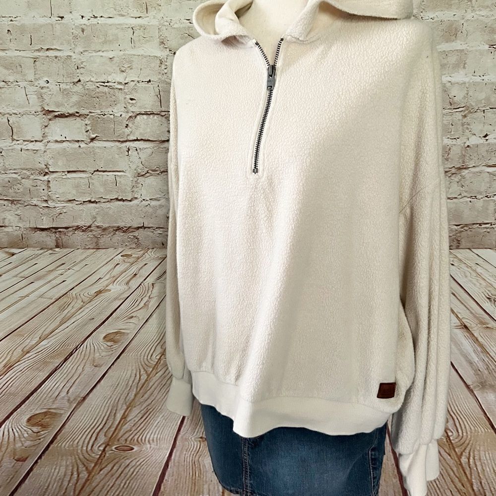 Roxy time will tell marled pullover hoodie